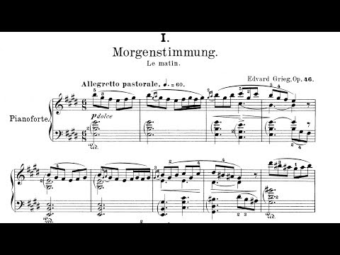 Edvard Grieg - Morgenstemning (Morning Mood) from Peer Gynt, Op. 23 - Leiki Ueda Piano