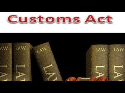 Customs Act for cma ca Students