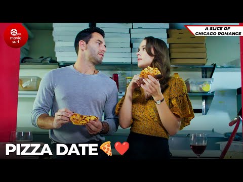 Chef's special pizza 😋 | A Slice of Chicago Romance | Romantic Comedy Movie