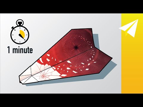 Fold a Dart Paper Airplane in 1 minute!