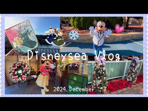 【Disney Vlog】ひとりで少し早めのディズニー納めしてきた😌🍃