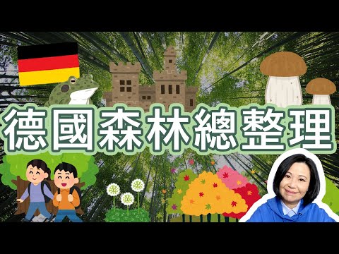 2023最新德國境內森林全貌介紹/必遊的德國森林名單/德國森林公園的分布與特色/最完整最精簡的德國森林環境總覽/靠譜店長第74集/德國森林總整理