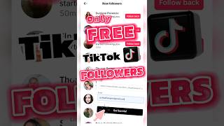 FREE TikTok Followers 2024 🔥 - Unlimited TikTok Followers! 😍 [WORKING]