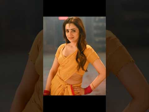 | Trisha krishnan 💛| G.O.A.T movie latest Yellow Saree look | indian actress 💛💛|