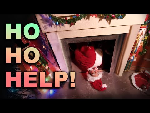 Santa’s stuck