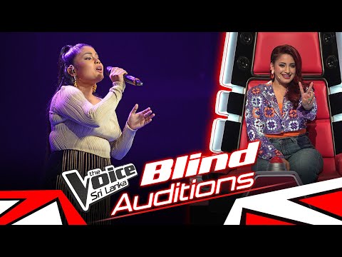 Sadunika Sewwandi | Shaheena (ෂහීනා) | Blind Auditions | The Voice Sri Lanka