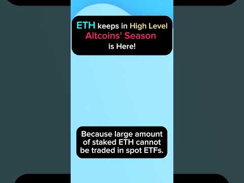 ☀️Altcoin season run wild? ETH Spot ETFs Will make things extraordinary! #crypto #ETH #shorts #btc