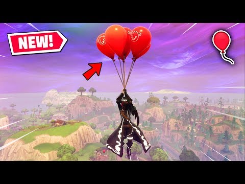 *NEW* BALLOONS ANTI-GRAVITY ITEM IN FORTNITE BATTLE ROYALE!