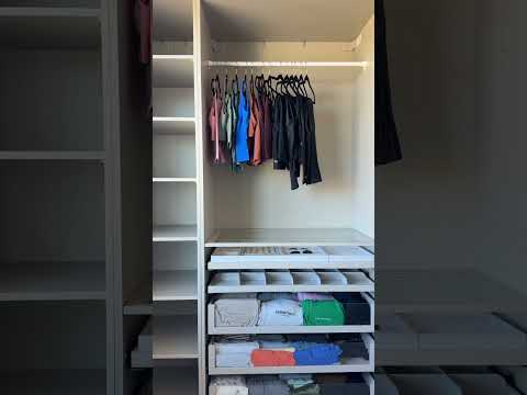 Organize my new closet with me pt. 3