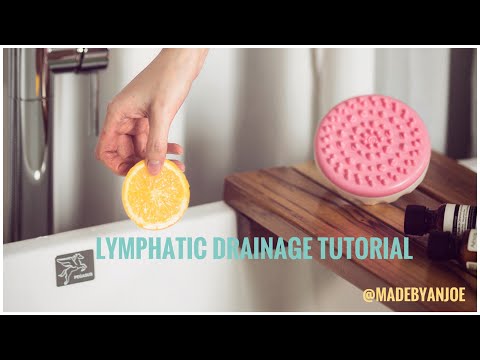 How to use a Lymphatic Drainage brush?淋巴按摩刷教材！