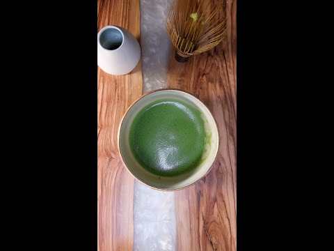 POV your daily matcha #matcha #matchapowder #matchalover #matchalatte