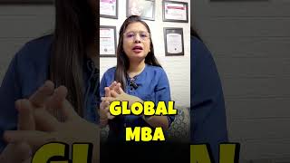 GLOBAL MBA #mba #mbajourney #shortsviral #managementdegree