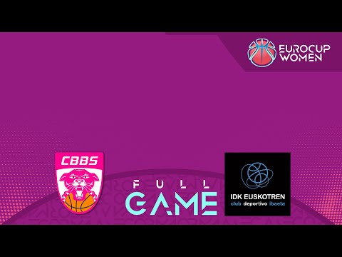 Charnay Basket v IDK Euskotren | Full Basketball Game | EuroCup Women 2024-25