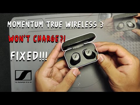 Sennheiser Momentum True Wireless 3 Earbuds, WON'T CHARGE | FIXED!!