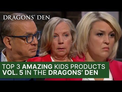 Top 3 Amazing Kids Products | Vol 5 | Dragons' Den