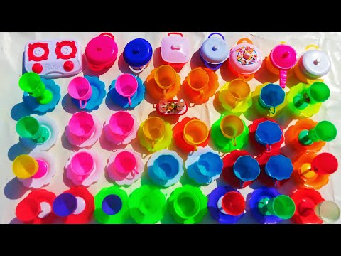 diy unboxing amazing mini plastic kitchen set @Dolliyon