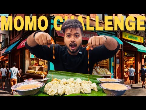 10 Plates of Momo in 10 Minutes Challenge | Food Challenge | Kolkata Food