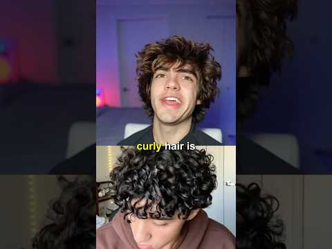 The 3 types of curly hair 😱