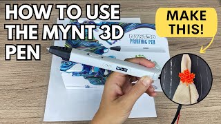 How to use the MYNT 3D Pro Pen