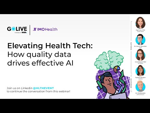 GoLive Webinar: Elevating Health Tech: How quality data drives effective AI