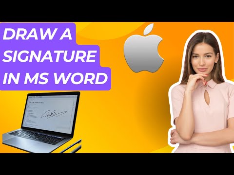 Create Your SIGNATURE in Microsoft Word on Mac and iOS!