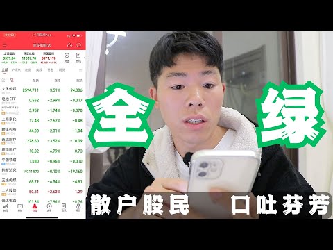 A股是个大坑，刚学炒股几天，就遇到全跌，这是拿去化债了吗？