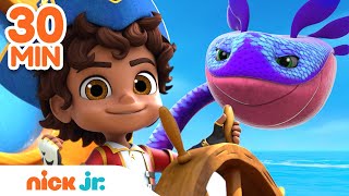 Santiago of the Seas Races Against Sea Dragon! 🐢 | 30 Minute Compilation | Nick Jr.