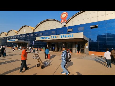 LTT, Lokmanya Tilak Terminus Mumbai, Indian Railways Video in 4k ultra HD