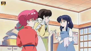 Akane's Hair Scene [4K 60FPS] (English Dub) | Ranma 1/2