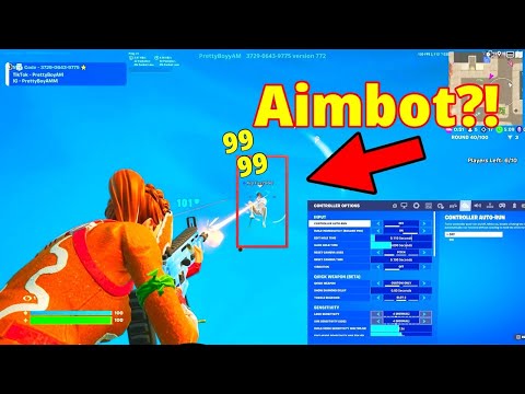 The *BEST* Controller Settings For INSANE AIMBOT + 100% Accuracy 🎯 Fortnite Chapter 5 Season 3