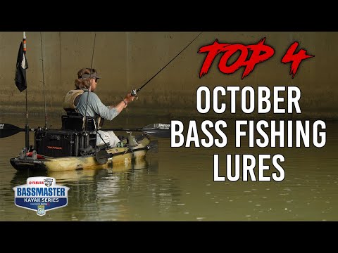 TOP 4 BAITS for October Bass Fishing