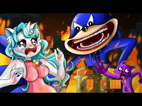 SHIN SONIC TAPES Vs. CATNAP?! Poppy Playtime (Cartoon Animation)