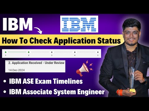 🔥IBM ASE Hiring Application Status | How to Check IBM Application Status | ASE Exam Timeline/Process