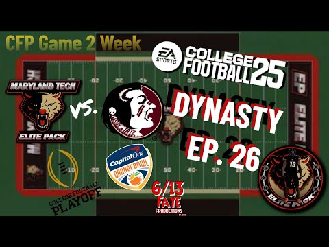 I Created a College Football Program | Ep 26 - Maryland Tech EA College Football 25 Teambuilder