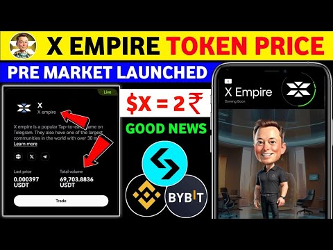 X empire Airdrop price prediction | x empire listing date | x empire new update | x empire premarket