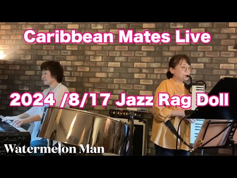 Watermelon Man  Caribbean Mates Live   2024 /8/17 Jazz Rag Doll