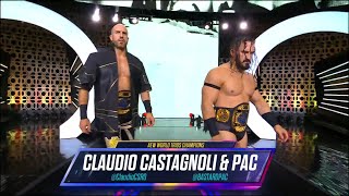 Claudio Castagnoli & PAC Entrance - AEW Dynamite, October 08, 2024