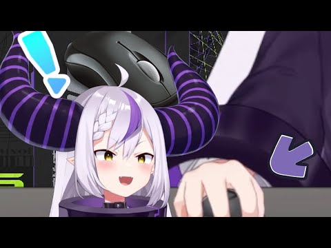 Laplus' Adorable Reaction When She Discovers What Her Model Can Do | [hololive/Laplus Darknesss]