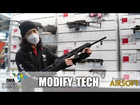 Modify Xtreme Duty AR-15 Series, Steyr Elite, OTs-126 GBB, Over Barrel Mock Suppressor At IWA 2023