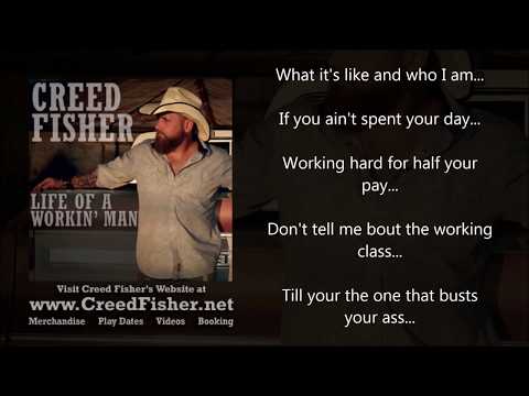 Creed Fisher - Life Of A Workin' Man (Official Lyric Video)