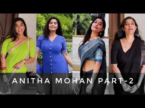 ANITHA MOHAN part-2 🤍 #anithamohan #anitha #anithamohandesigns #telugu #telugusongs #telangana