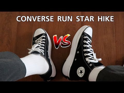 Converse Run star hike เลือกข้อสูงหรือข้อต่ำดี ?