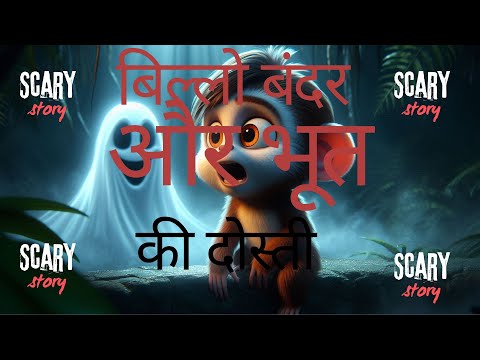 बिल्लो बंदर और भूत की दोस्ती । Billo Bandar or Bhoot ki dosti ! Billo the Monkey and Friendly Ghost