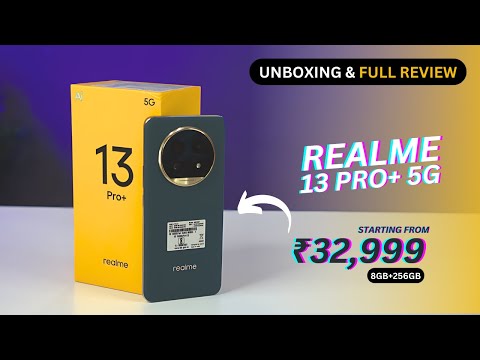 realme 13 Pro+ Unboxing & First Look ⚡3X Telephoto, 5200mAh & AI @₹32,999