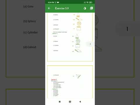 Class 6 Maths Chapter:- 5 Understanding Elementary Shapes Exercise 5.9 Solution