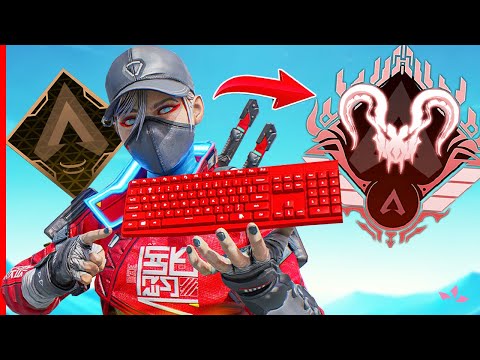 4 Hours of Solo Apex Legends Ranked + Learning Mouse and Keyboard