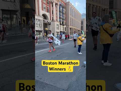 Everybody is a Winner🥇#shorts #marathon #boston