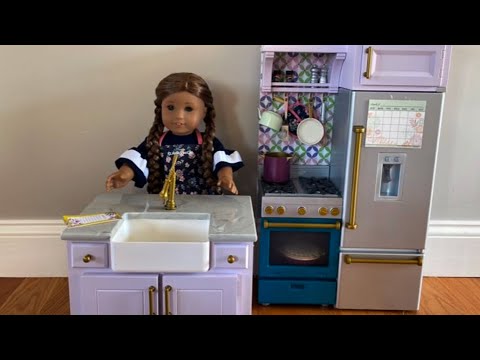 Kanani’s Kitchen (agsm) collector American girl doll video