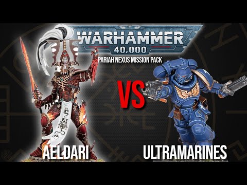 Aeldari Vs Ultramarines - Warhammer 40k 10th Edition