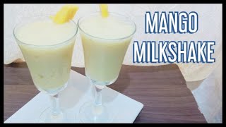 MANGO MILKSHAKE/SIMPLE MANGO JUICE RECIPE BY FATIMA'S HOME